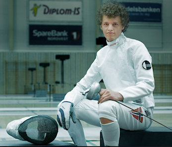 Luuk Hazes, en av landets beste juniorfektere, kommer til Njård Fekting!